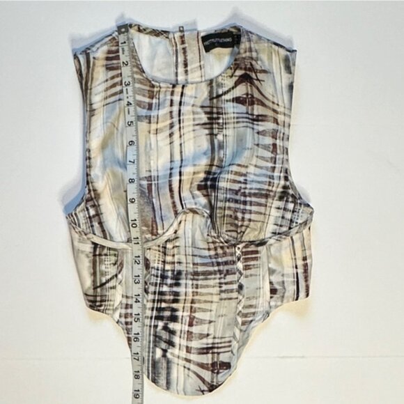 PRETTYLITTLETHING | Corset Top Sleeveless Shirt Tank Blouse - Picture 7 of 11